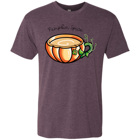 T-Shirts Vintage Purple / S Pumpkin Spice Chai Tea Men's Triblend T-Shirt