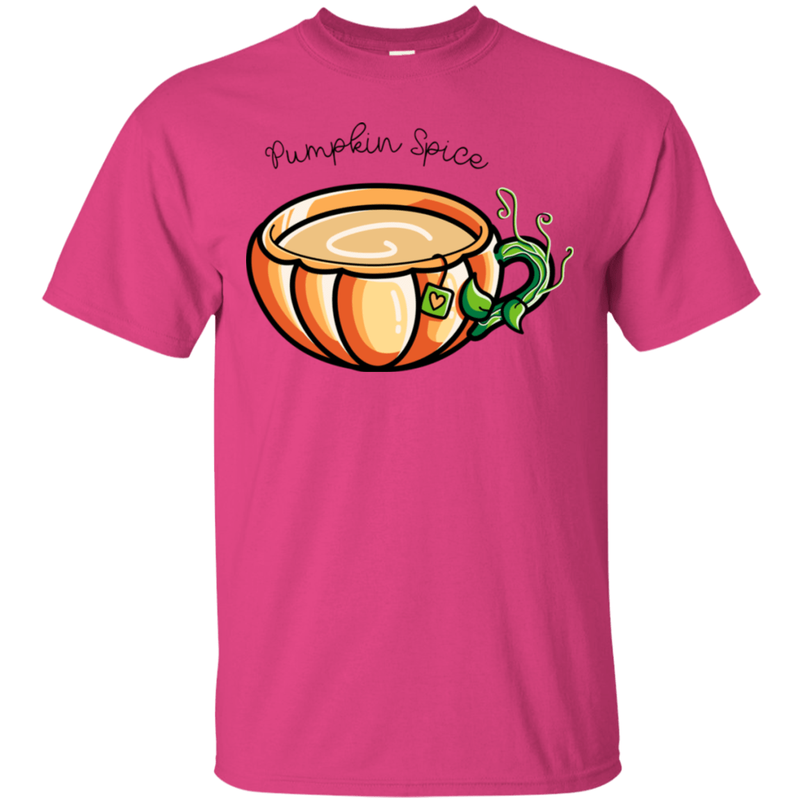 T-Shirts Heliconia / S Pumpkin Spice Chai Tea T-Shirt