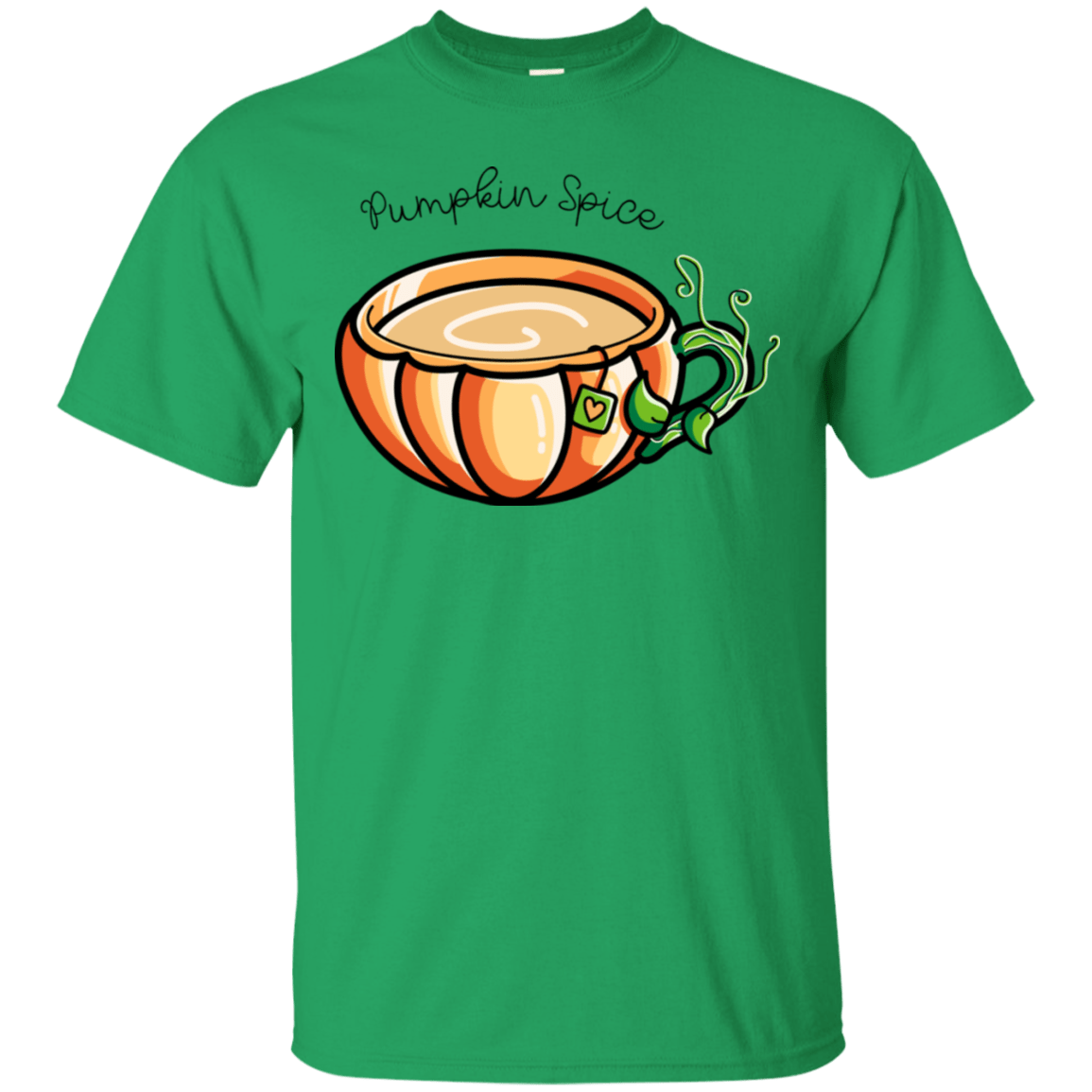 T-Shirts Irish Green / S Pumpkin Spice Chai Tea T-Shirt