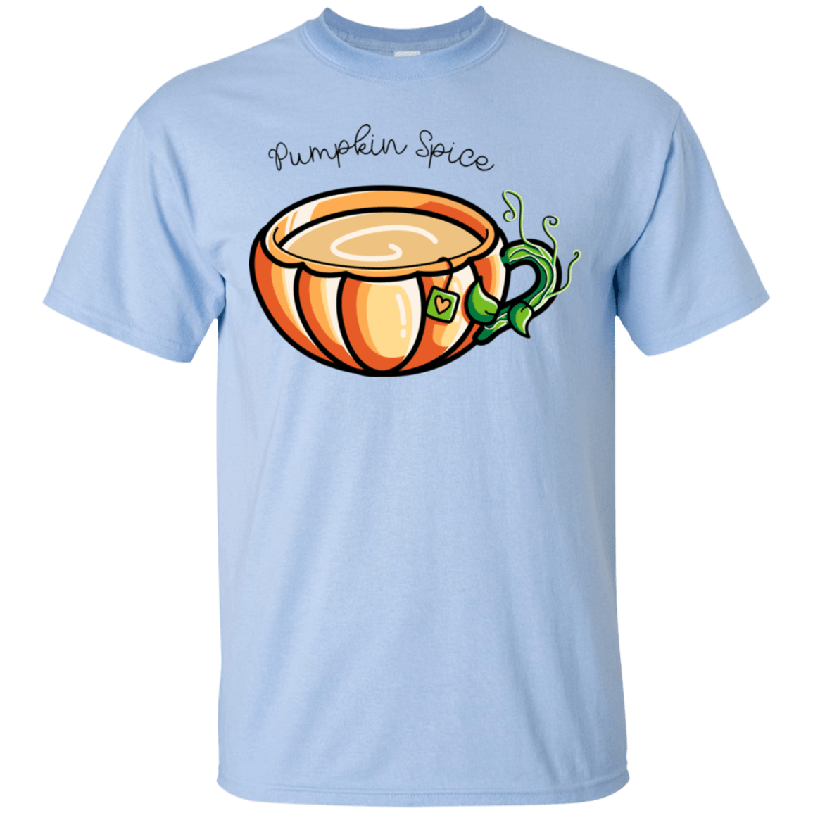 T-Shirts Light Blue / S Pumpkin Spice Chai Tea T-Shirt