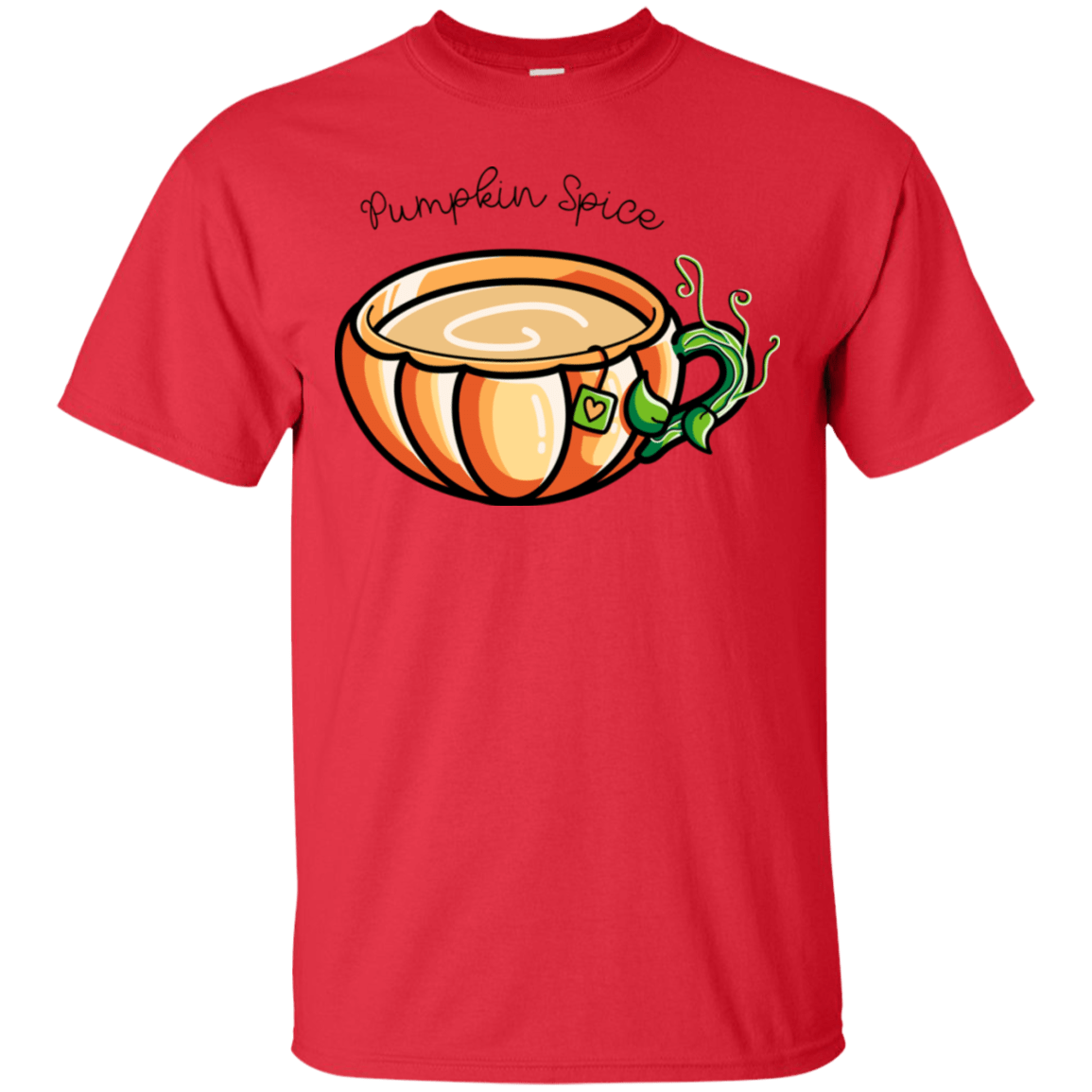 T-Shirts Red / S Pumpkin Spice Chai Tea T-Shirt