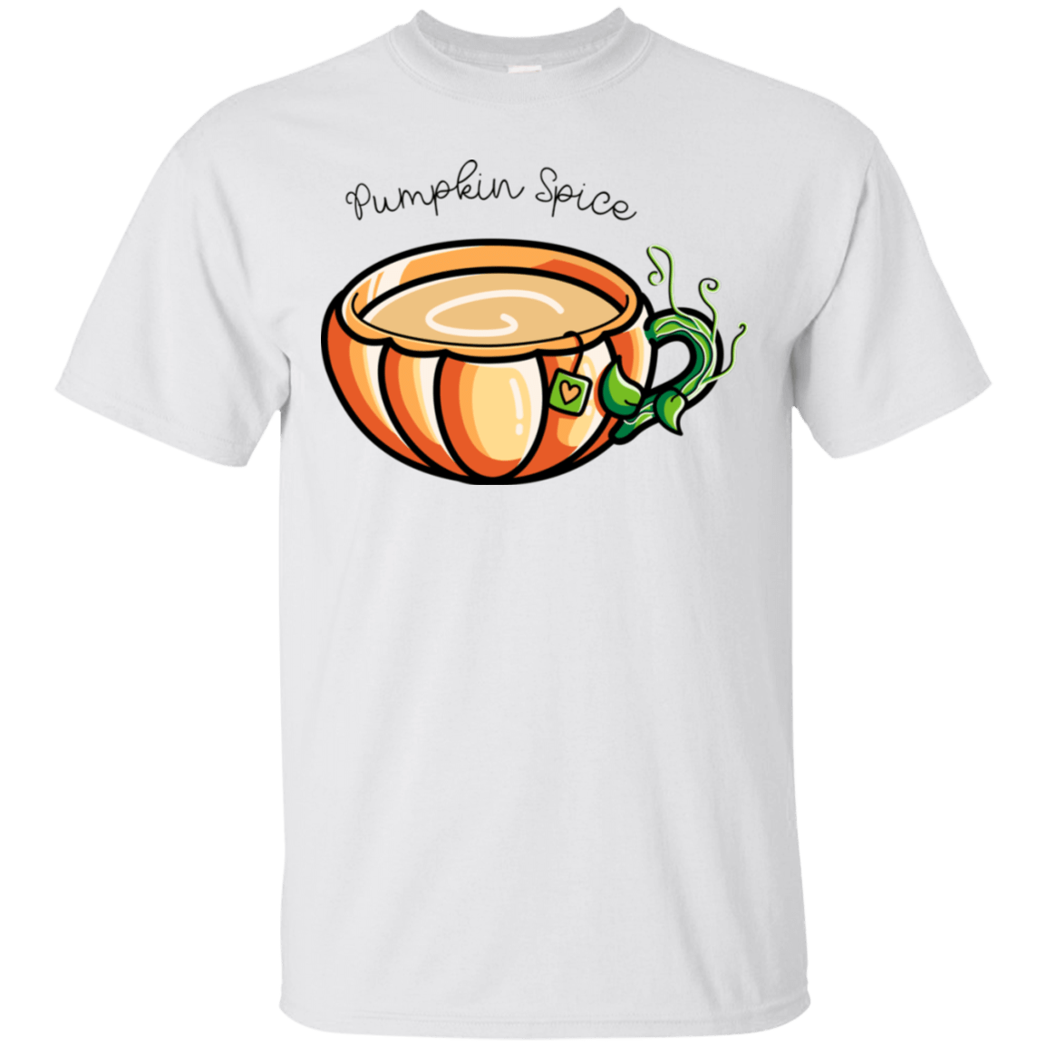 T-Shirts White / S Pumpkin Spice Chai Tea T-Shirt