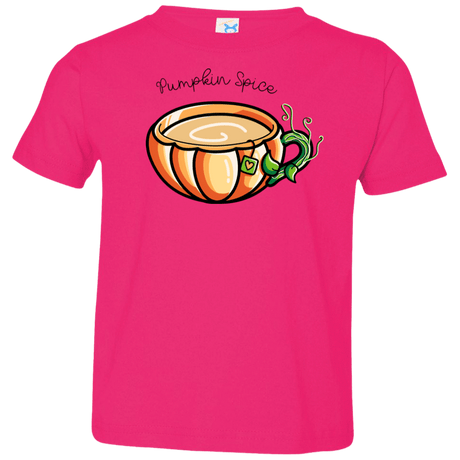 T-Shirts Hot Pink / 2T Pumpkin Spice Chai Tea Toddler Premium T-Shirt