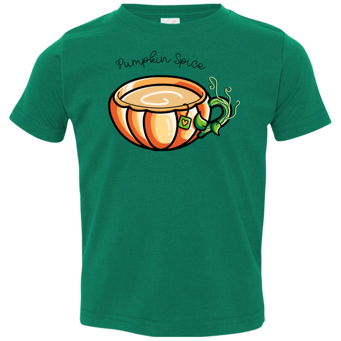 T-Shirts Kelly / 2T Pumpkin Spice Chai Tea Toddler Premium T-Shirt