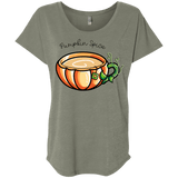 T-Shirts Venetian Grey / X-Small Pumpkin Spice Chai Tea Triblend Dolman Sleeve