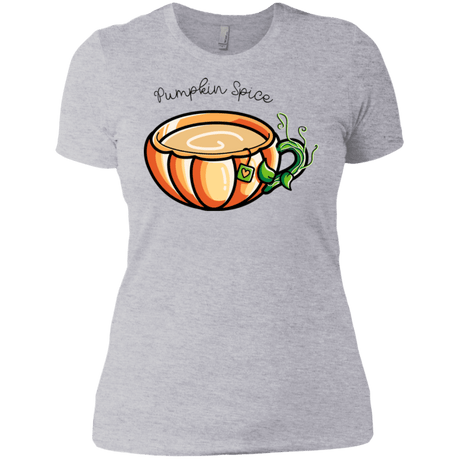 T-Shirts Heather Grey / X-Small Pumpkin Spice Chai Tea Women's Premium T-Shirt