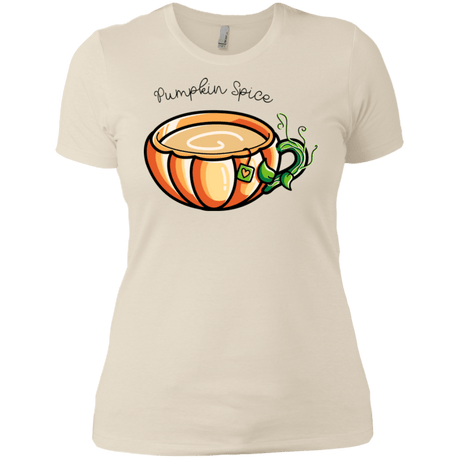T-Shirts Ivory/ / X-Small Pumpkin Spice Chai Tea Women's Premium T-Shirt