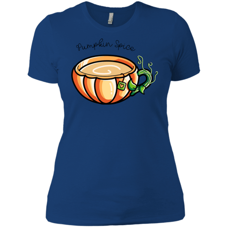 T-Shirts Royal / X-Small Pumpkin Spice Chai Tea Women's Premium T-Shirt