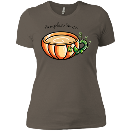 T-Shirts Warm Grey / X-Small Pumpkin Spice Chai Tea Women's Premium T-Shirt