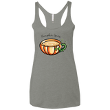 T-Shirts Venetian Grey / X-Small Pumpkin Spice Chai Tea Women's Triblend Racerback Tank