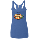 T-Shirts Vintage Royal / X-Small Pumpkin Spice Chai Tea Women's Triblend Racerback Tank