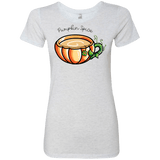 T-Shirts Heather White / S Pumpkin Spice Chai Tea Women's Triblend T-Shirt