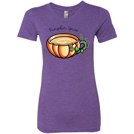 T-Shirts Purple Rush / S Pumpkin Spice Chai Tea Women's Triblend T-Shirt