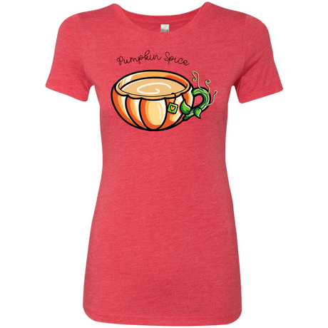 T-Shirts Vintage Red / S Pumpkin Spice Chai Tea Women's Triblend T-Shirt