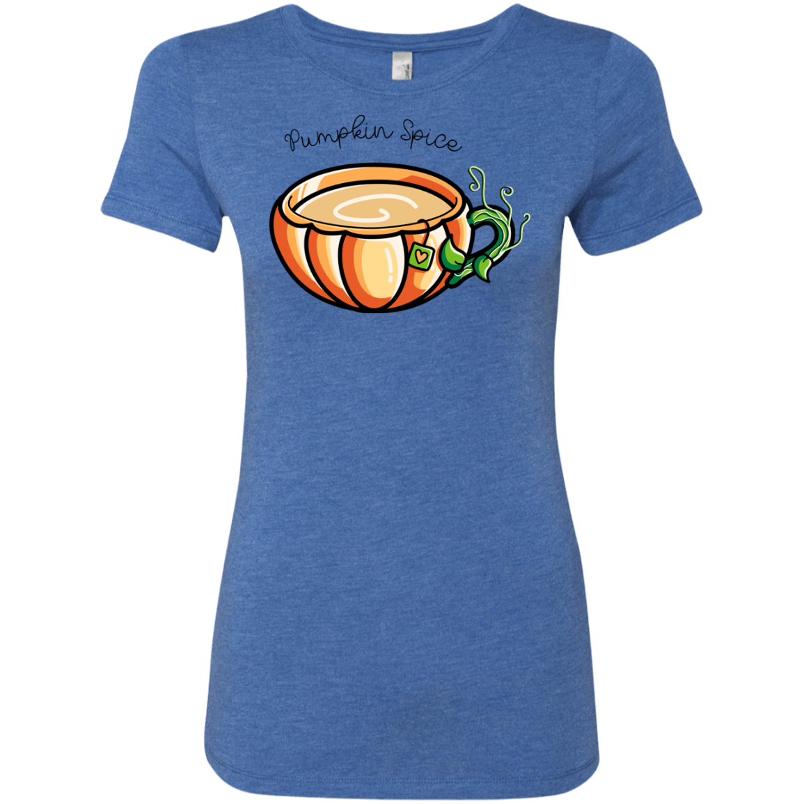 T-Shirts Vintage Royal / S Pumpkin Spice Chai Tea Women's Triblend T-Shirt