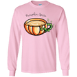 T-Shirts Light Pink / YS Pumpkin Spice Chai Tea Youth Long Sleeve T-Shirt