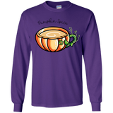 T-Shirts Purple / YS Pumpkin Spice Chai Tea Youth Long Sleeve T-Shirt