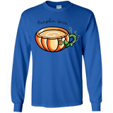 T-Shirts Royal / YS Pumpkin Spice Chai Tea Youth Long Sleeve T-Shirt