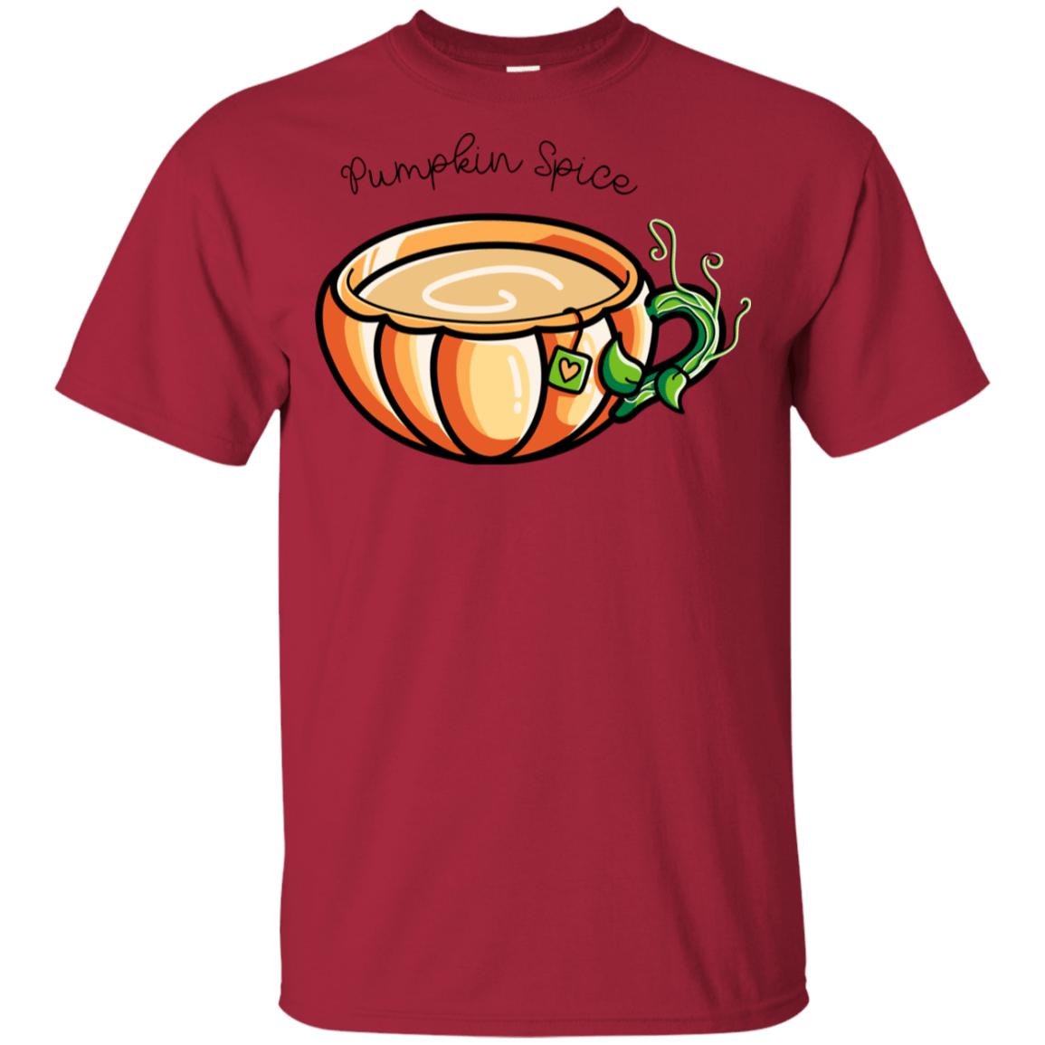 T-Shirts Cardinal / YXS Pumpkin Spice Chai Tea Youth T-Shirt