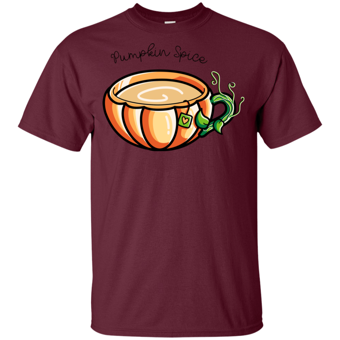 T-Shirts Maroon / YXS Pumpkin Spice Chai Tea Youth T-Shirt