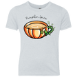 T-Shirts Heather White / YXS Pumpkin Spice Chai Tea Youth Triblend T-Shirt