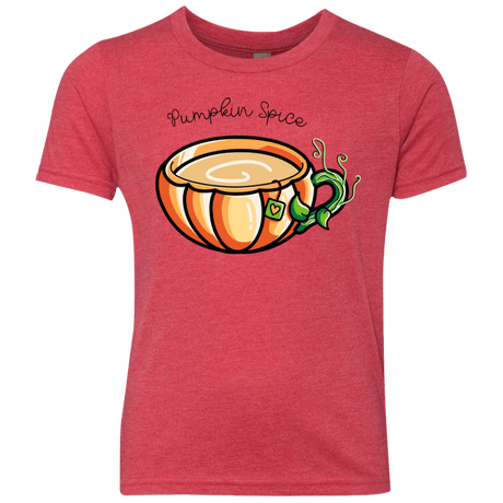 T-Shirts Vintage Red / YXS Pumpkin Spice Chai Tea Youth Triblend T-Shirt