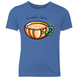 T-Shirts Vintage Royal / YXS Pumpkin Spice Chai Tea Youth Triblend T-Shirt