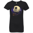 T-Shirts Black / YXS Pumpkins and Nightmares Girls Premium T-Shirt