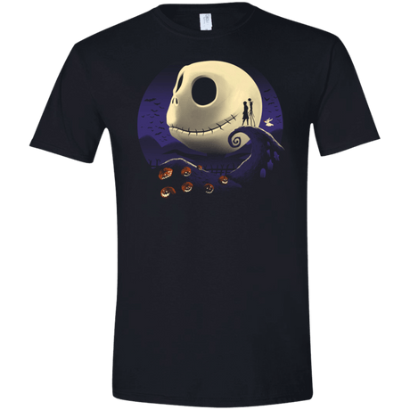 T-Shirts Black / X-Small Pumpkins and Nightmares Men's Semi-Fitted Softstyle