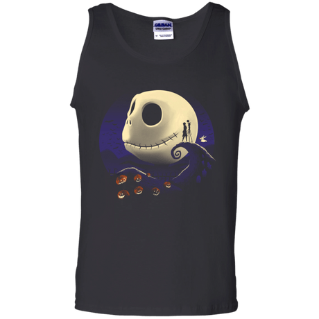 T-Shirts Black / S Pumpkins and Nightmares Men's Tank Top