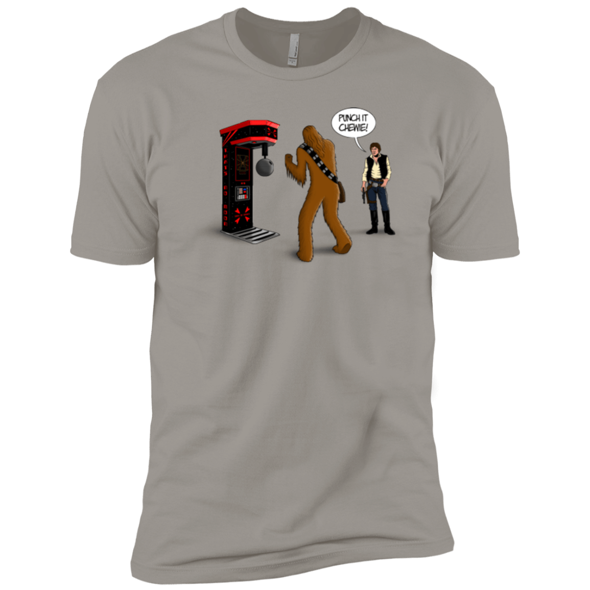 T-Shirts Light Grey / YXS Punch It Chewie Boys Premium T-Shirt