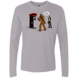 T-Shirts Heather Grey / Small Punch It Chewie Men's Premium Long Sleeve