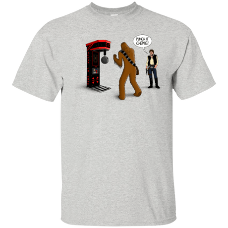 T-Shirts Ash / Small Punch It Chewie T-Shirt