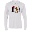 T-Shirts Heather White / X-Small Punch It Chewie Triblend Long Sleeve Hoodie Tee