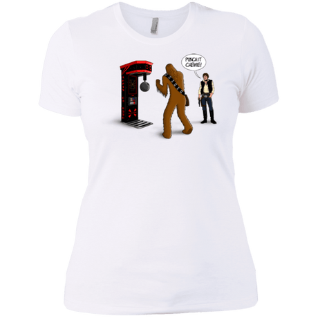 T-Shirts White / X-Small Punch It Chewie Women's Premium T-Shirt