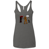 T-Shirts Premium Heather / X-Small Punch It Chewie Women's Triblend Racerback Tank