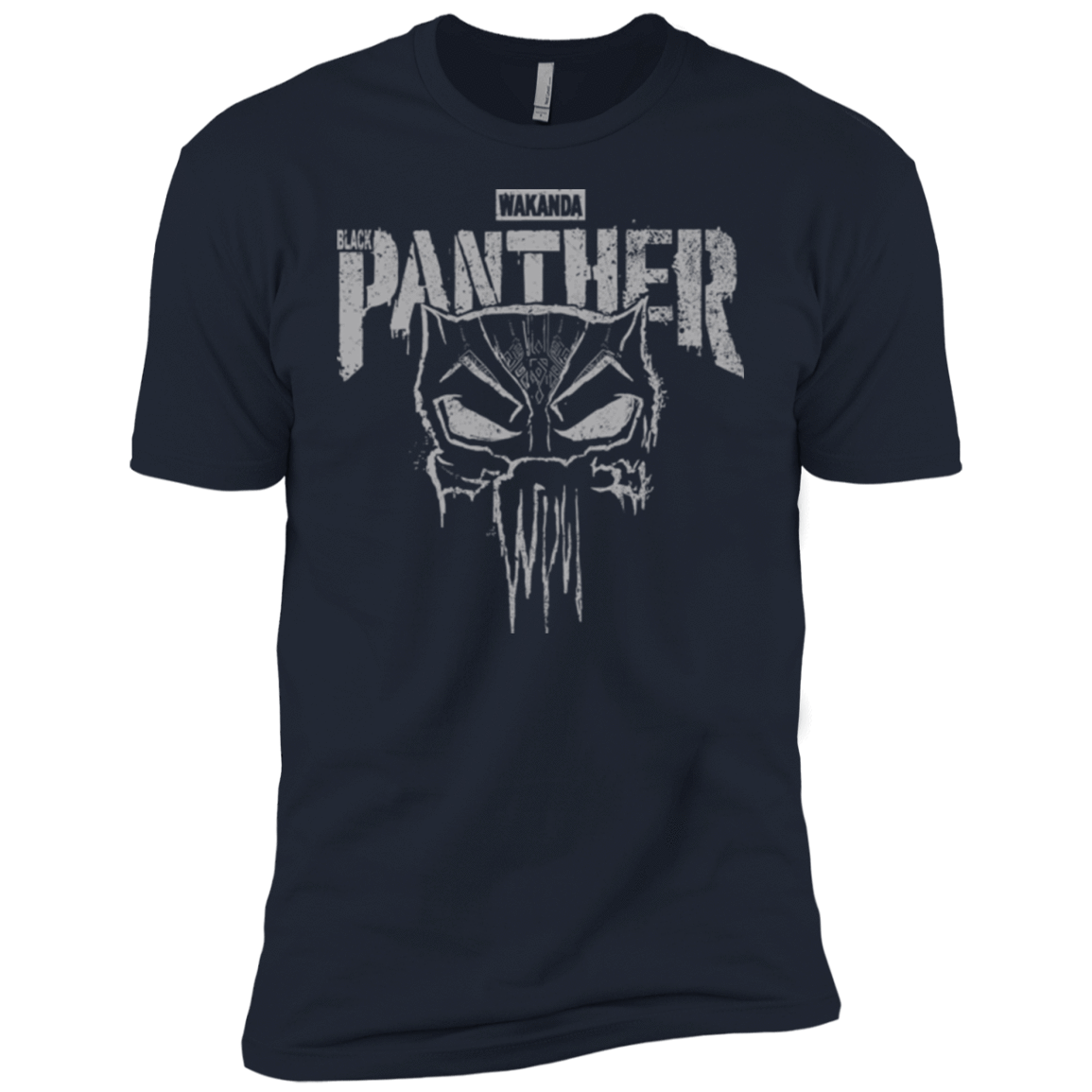 T-Shirts Midnight Navy / YXS Punish Enemies Of Wakanda Boys Premium T-Shirt