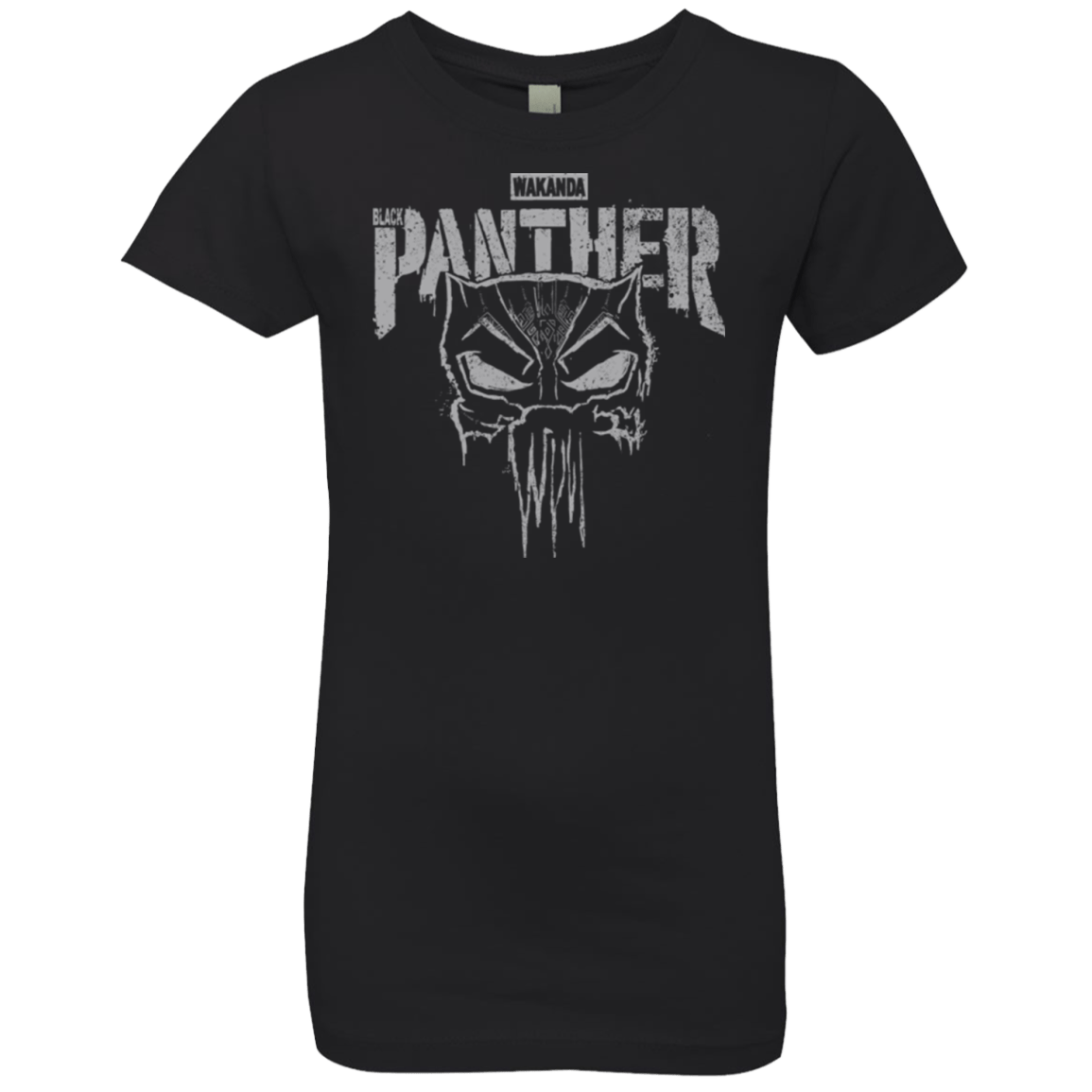 T-Shirts Black / YXS Punish Enemies Of Wakanda Girls Premium T-Shirt