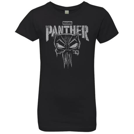 T-Shirts Black / YXS Punish Enemies Of Wakanda Girls Premium T-Shirt