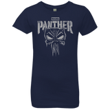 T-Shirts Midnight Navy / YXS Punish Enemies Of Wakanda Girls Premium T-Shirt