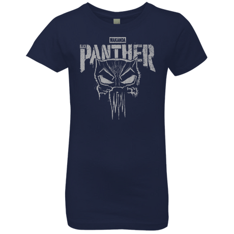 T-Shirts Midnight Navy / YXS Punish Enemies Of Wakanda Girls Premium T-Shirt