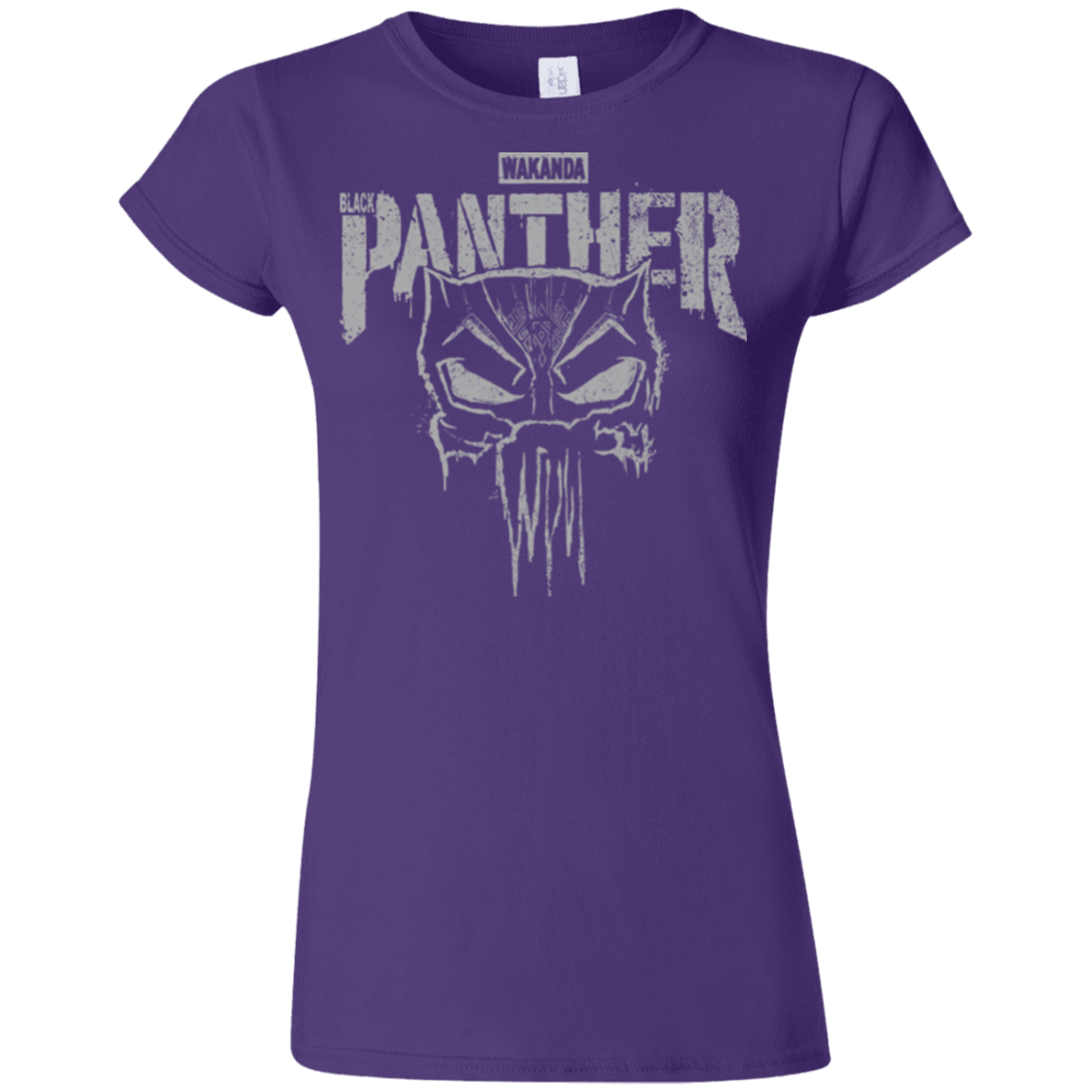 T-Shirts Purple / S Punish Enemies Of Wakanda Junior Slimmer-Fit T-Shirt