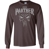 T-Shirts Dark Chocolate / S Punish Enemies Of Wakanda Men's Long Sleeve T-Shirt