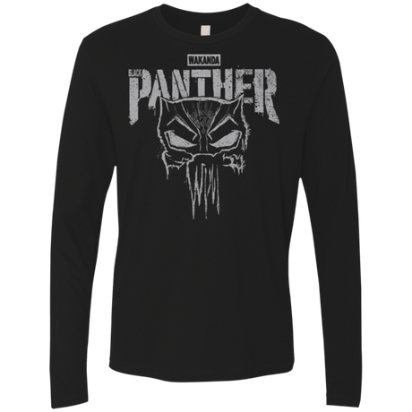 T-Shirts Black / S Punish Enemies Of Wakanda Men's Premium Long Sleeve