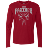 T-Shirts Cardinal / S Punish Enemies Of Wakanda Men's Premium Long Sleeve