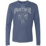 T-Shirts Indigo / S Punish Enemies Of Wakanda Men's Premium Long Sleeve