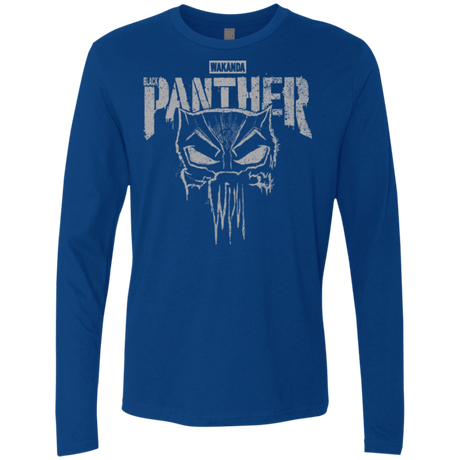 T-Shirts Royal / S Punish Enemies Of Wakanda Men's Premium Long Sleeve