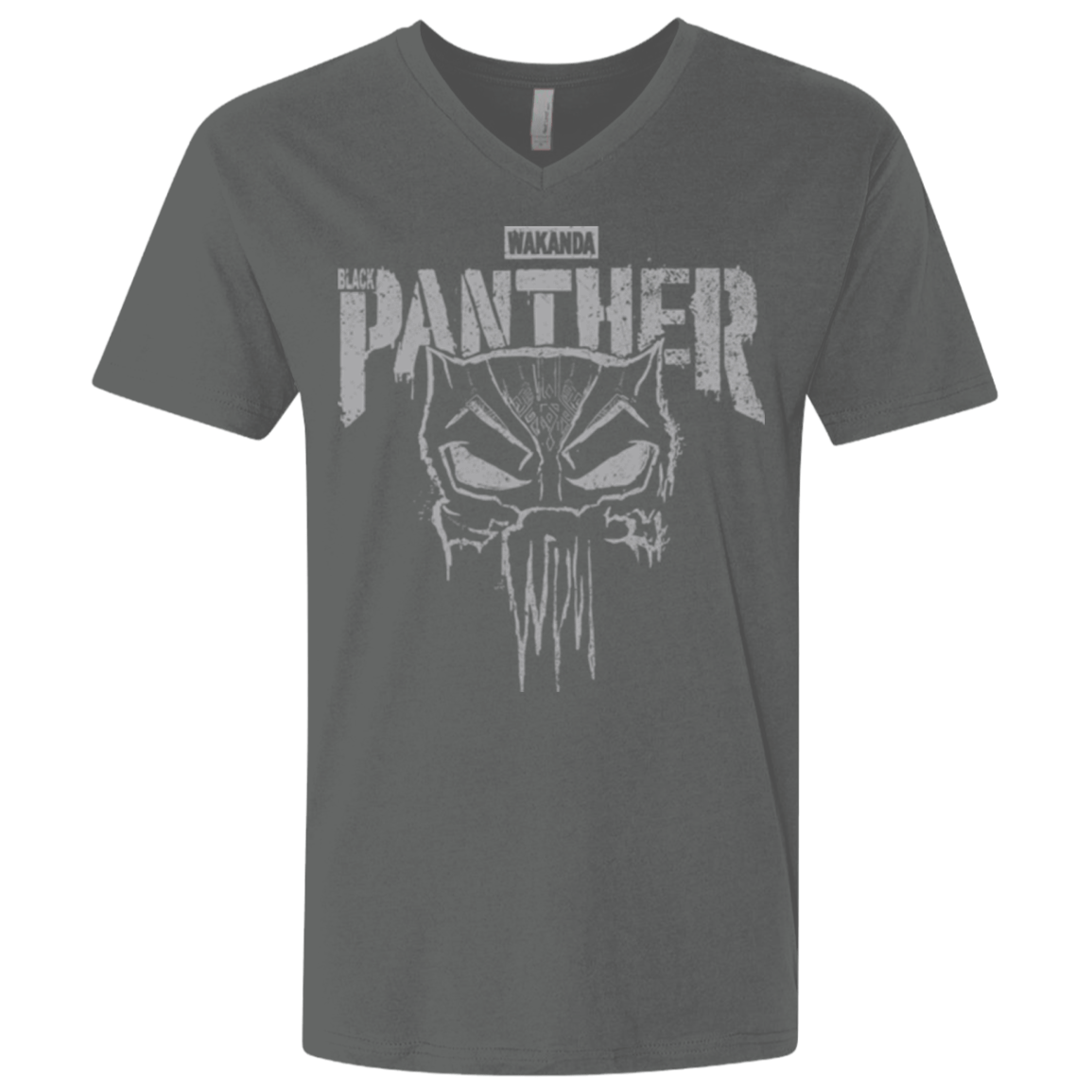 T-Shirts Heavy Metal / X-Small Punish Enemies Of Wakanda Men's Premium V-Neck