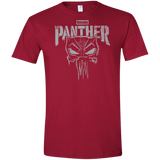 T-Shirts Cardinal Red / S Punish Enemies Of Wakanda Men's Semi-Fitted Softstyle