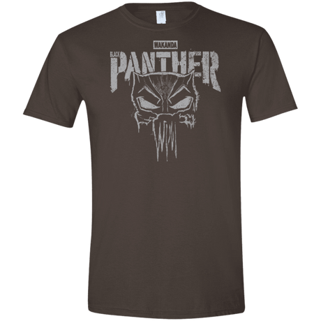 T-Shirts Dark Chocolate / S Punish Enemies Of Wakanda Men's Semi-Fitted Softstyle